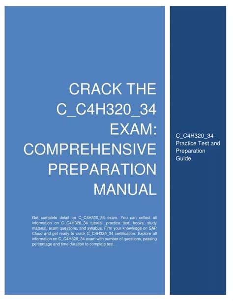 C-C4H320-34 Trainingsunterlagen