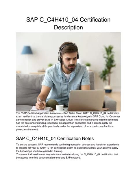 C-C4H410-04 Zertifikatsfragen