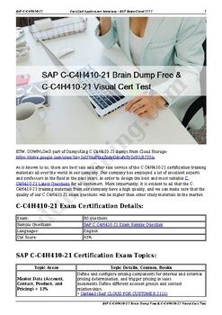 C-C4H410-21 Online Test