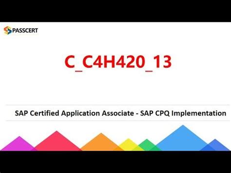 C-C4H420-13 Zertifizierungsantworten