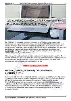 C-C4H450-21 PDF Testsoftware