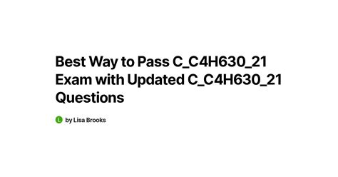 C-C4H630-21 Exam