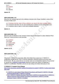 C-C4H630-21 Quizfragen Und Antworten