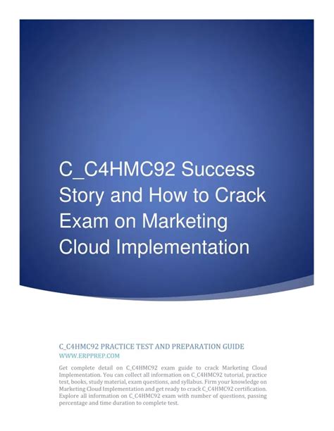 C-C4HMC92 Prüfungsübungen