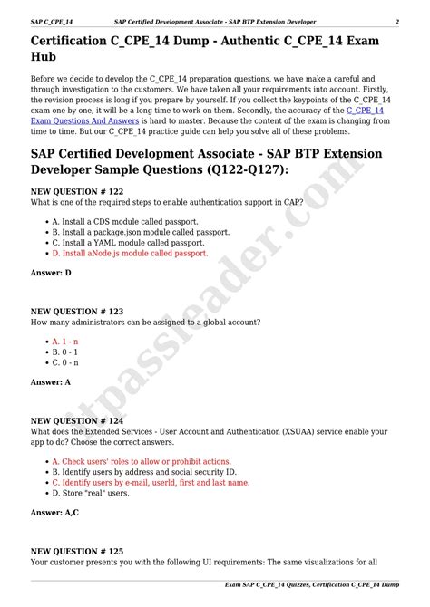 C-CPE-14 Exam Fragen