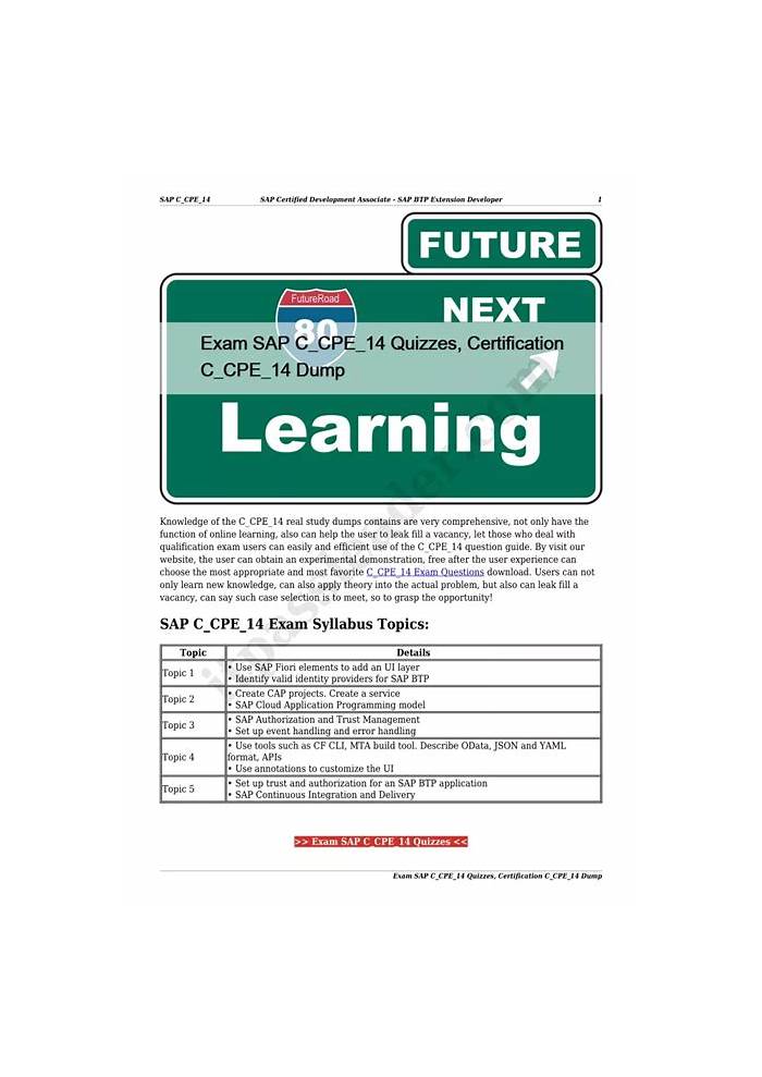 C-CPE-14 Latest Exam Pattern