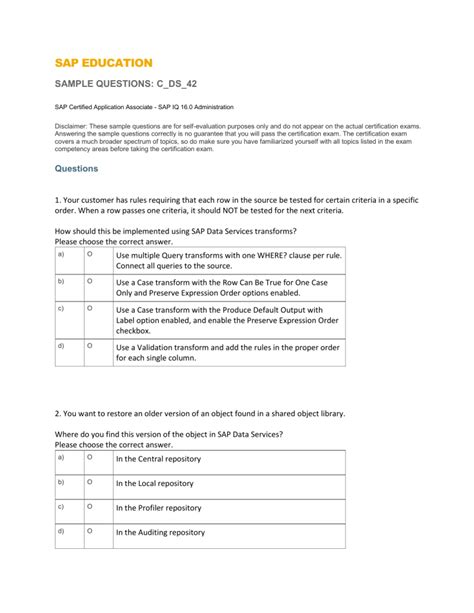 C-DS-42 Echte Fragen.pdf