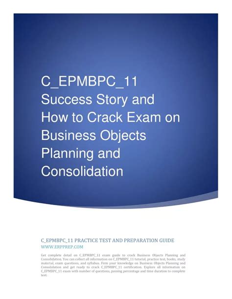 C-EPMBPC-11 Vorbereitung