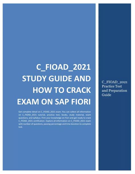 C-FIOAD-2021 PDF Testsoftware