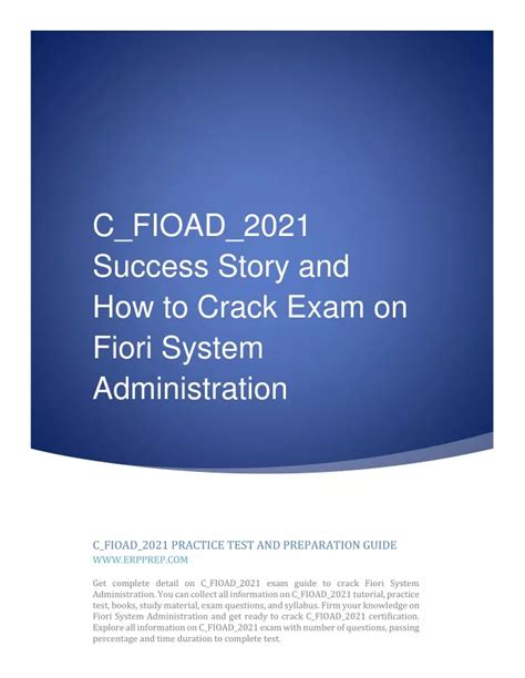 C-FIOAD-2021 Prüfungs Guide