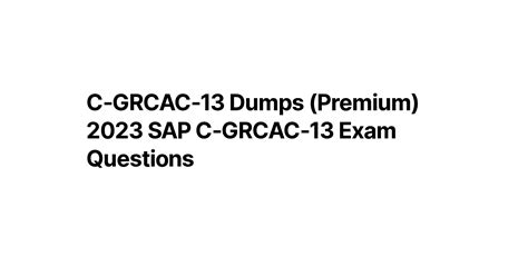 C-GRCAC-13 Dumps.pdf