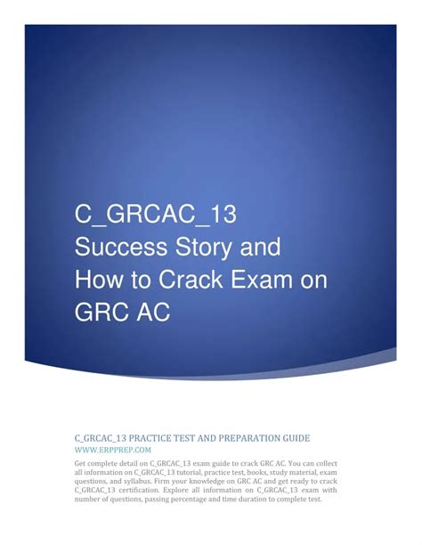 C-GRCAC-13 Exam
