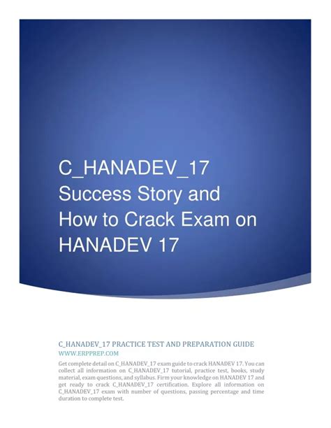 C-HANADEV-17 Prüfungsfragen