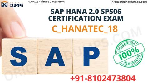 C-HANATEC-18 Zertifizierung