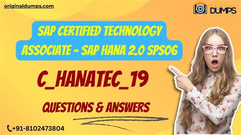 C-HANATEC-19 Antworten