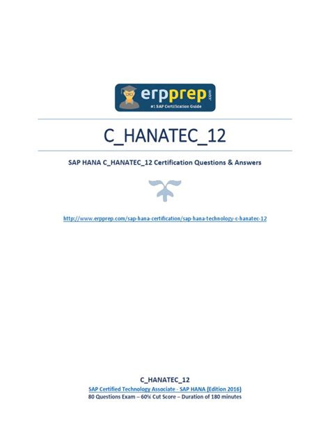 C-HANATEC-19 Ausbildungsressourcen