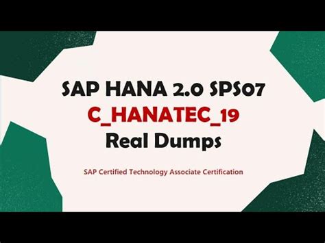 C-HANATEC-19 Dumps