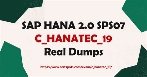 C-HANATEC-19 Dumps