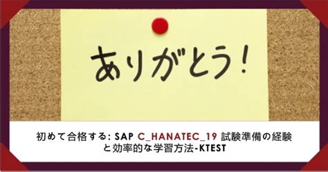C-HANATEC-19 Prüfungsmaterialien