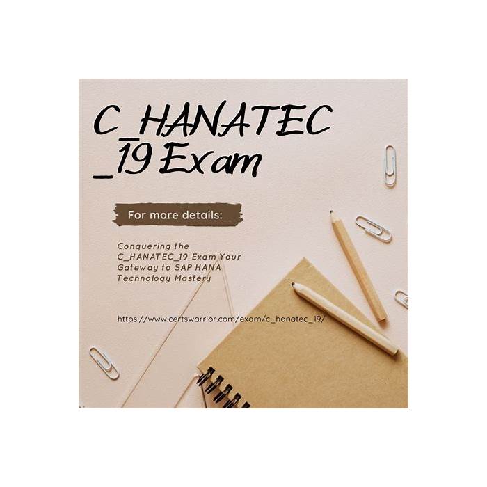 C-HANATEC-19 Zertifizierung