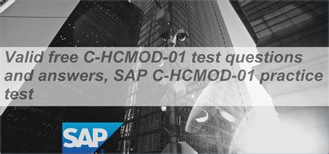 C-HCMOD-01 Testantworten