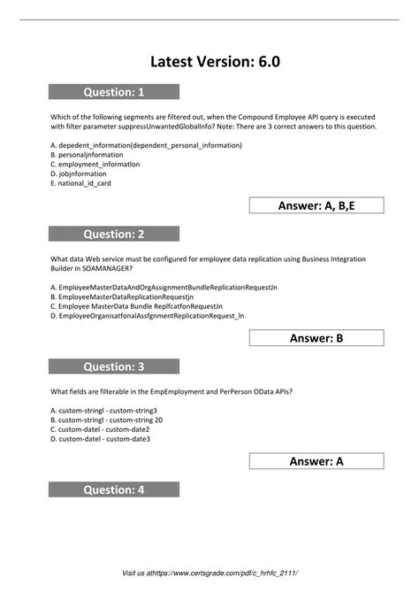 C-HRHFC-2111 Quizfragen Und Antworten