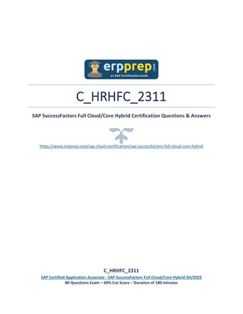 C-HRHFC-2311 Examsfragen