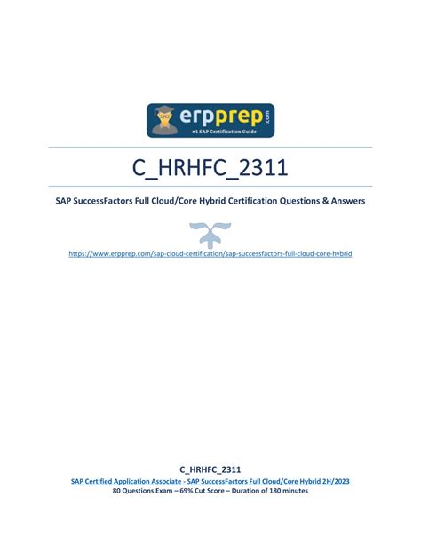 C-HRHFC-2311 Fragen Und Antworten