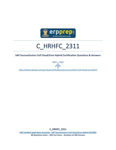C-HRHFC-2311 Prüfungsübungen