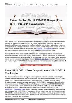 C-HRHPC-2111 Dumps