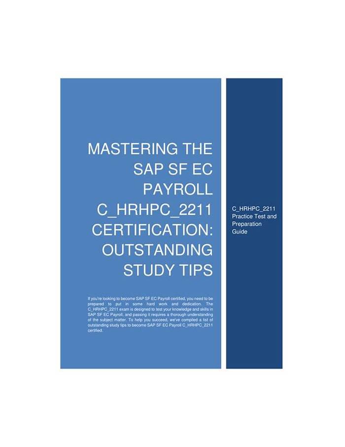 C-HRHPC-2211 Study Guide Pdf