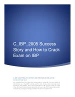 C-IBP-2108 Prüfungsmaterialien