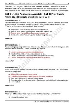 C-IBP-2211 Exam Fragen
