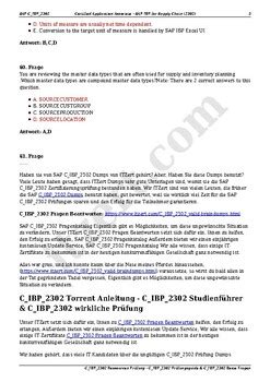 C-IBP-2302 Antworten