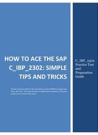 C-IBP-2302 PDF