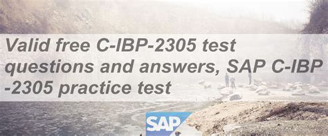 C-IBP-2305 Online Test