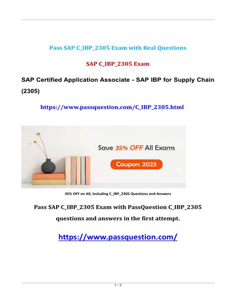 C-IBP-2305 PDF Testsoftware