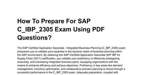 C-IBP-2305 Prüfungs Guide.pdf