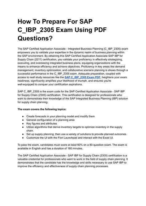 C-IBP-2305 Prüfungsfrage.pdf