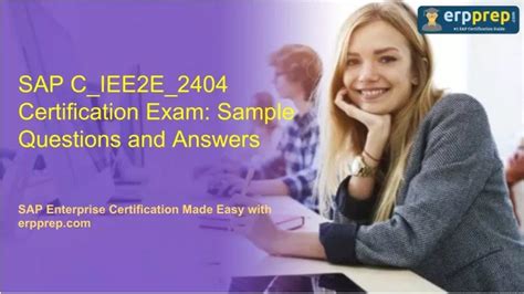 C-IEE2E-2404 Exam