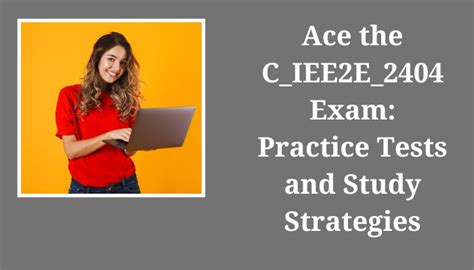 C-IEE2E-2404 Exam