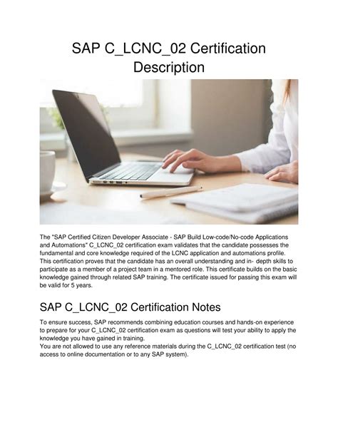 C-LCNC-02 Zertifizierungsfragen