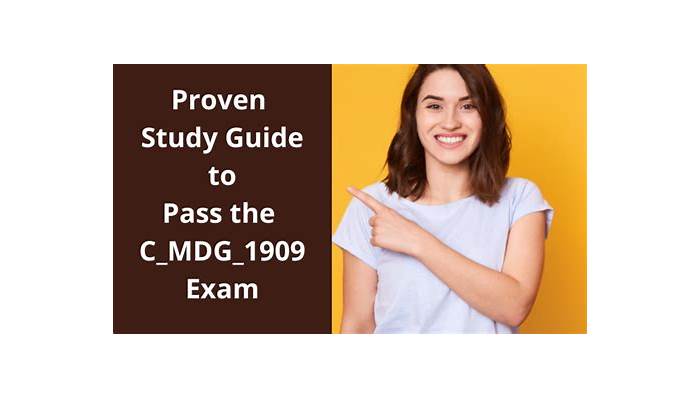 C-MDG-1909 Test Guide