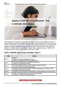C-S4CDK-2023 Online Praxisprüfung