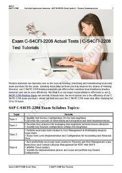 C-S4CFI-2208 Demotesten