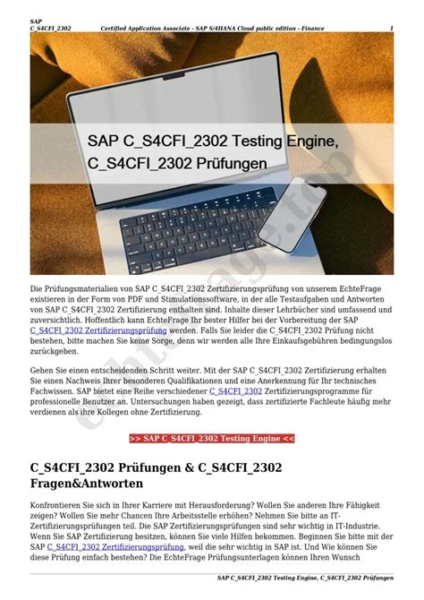 C-S4CFI-2302 Demotesten