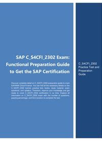 C-S4CFI-2302 PDF Demo