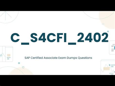 C-S4CFI-2402 Dumps Deutsch