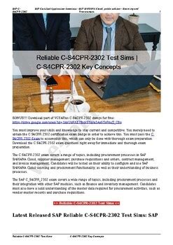 C-S4CPR-2302 Prüfungsunterlagen