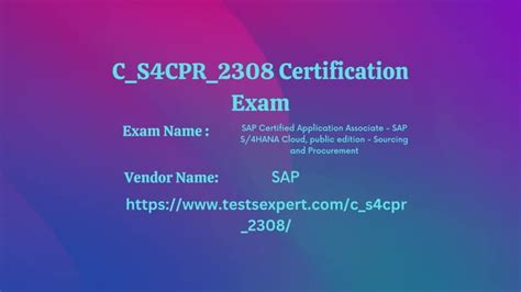 C-S4CPR-2308 Zertifizierungsprüfung